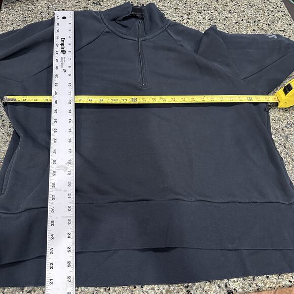 Nike Dri-Fit Pullover Womens 2XL Half Zip Just Do It Swoosh Training AH8969-010 - Picture 4 of 9